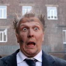 На съемках фильма "Лимузин"