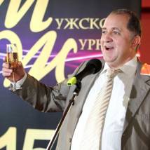 Владимир Стержаков на съемках сериала "Маргоша 3"