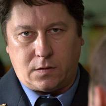 Андрей Бутин на съемках сериала "Сыщик Самоваров"