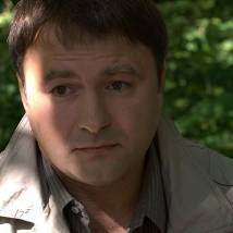 Андрей Казаков на съемках сериала "Сыщик Самоваров"