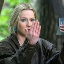 Ольга Медынич на съемках сериала "Сыщик Самоваров"