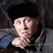 Михаил Тарабукин на съемках фильма "Паршивые овцы"
