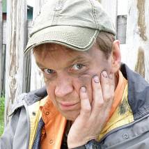 Михаил Горевой на съемках сериала "Ефросинья"