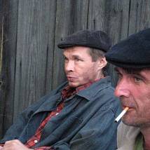 Александр Баширов на съемках сериала "Ефросинья"