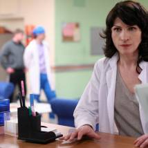 Светлана Камынина на съемках сериала "Интерны"