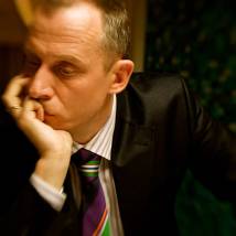 Андрей Межулис на съемках фильма "Одноклассники"