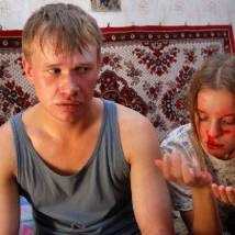 Яков Шамшин и Полина Филоненко на съемках фильма "Любовь без правил"