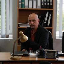 Андрей Дебрин на съемках сериала "По закону"