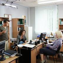 На съемках фильма "По закону"