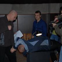 На съемках фильма "По закону"