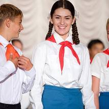 На съемках фильма "Вера. Надежда. Любовь"