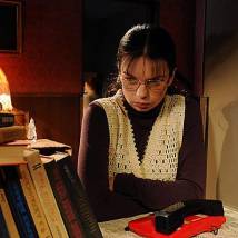 Алиса Гребенщикова на съемках сериала "Вера. Надежда. Любовь"