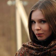 Эльвира Волошина на съемках сериала "Голоса"