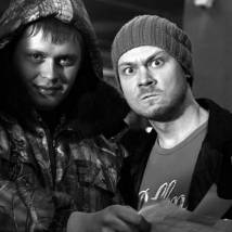 Максим Браматкин на съемках сериала "Голоса"