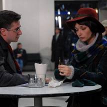 Иван Стебунов и Юлия Маврина в сериале "На солнечной стороне улицы"