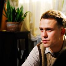 Кирилл Плетнев на съемках сериала "Однажды в Ростове"