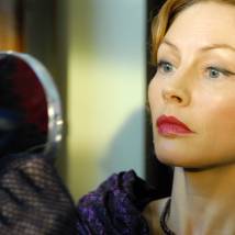 Алена Бабенко на съемках сериала "Однажды в Ростове"