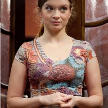 Екатерина Копанова на съемках сериала "Игрушки" (© фото: с сайта ctc-tv.ru)