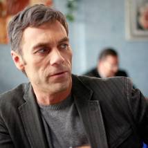 Михаил Хмуров на съемках сериала "Демоны"