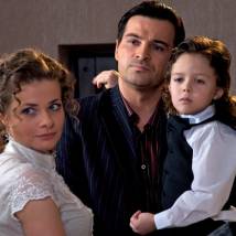 Яна Соболевская, Александр Дьяченко на съемках сериала "Демоны"