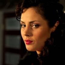Татьяна Коновалова на съемках сериала "Демоны"