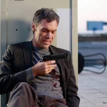 Михаил Хмуров на съемках сериала "Демоны"