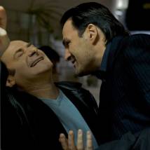 Семен Стругачев и Александр Дьяченко на съемках сериала "Демоны"
