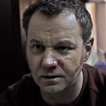 Георгий Делиев на съемках сериала "Демоны"