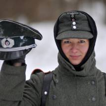 На съемках фильма "Двое"