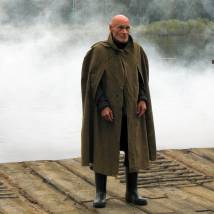 Юрий Шерстнев на съемках фильма "Слон"