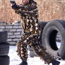 Олег Морозов на съемках сериала "Морские дьяволы 4"