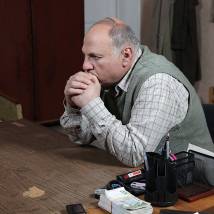 Сергей Газаров на съемках фильма "Кто я?"