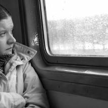 Светлана Суханова на съемках фильма "Обочина" (© фото: Светлана Пьянкова)
