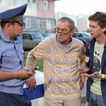 Сергей Сосновский, Григорий Калинин на съемках сериала "НаноЛюбовь"