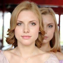 Вера Баханкова и Любовь Баханкова на съемках сериала "НаноЛюбовь"