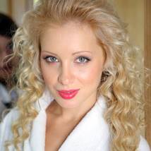 Ирина Темичева на съемках сериала "Пилот международных авиалиний"