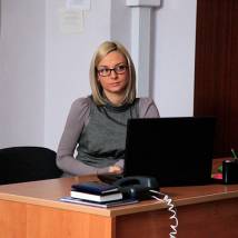 Дарья Сагалова на съемках сериала "По горячим следам"