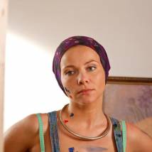 Екатерина Гусева на съемках сериала "Лектор"