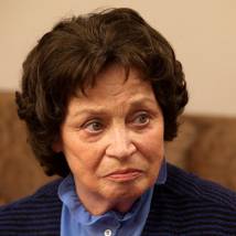 Алла Покровская на съемках фильма "Высоцкий. Спасибо, что живой"