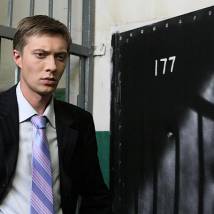Александр Давыдов на съемках сериала "Маруся"