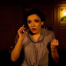 Ольга Дибцева на съемках сериала "Маруся"