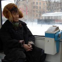Михаил Скрябин на съемках фильма "Кочегар"
