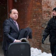 Владимир Стеклов на съемках фильма "Рейдер"