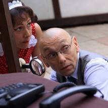 Анвар Либабов на съемках сериала "Литейный" (4 сезон) (© фото: Михаил Хейфец)