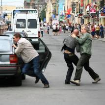 На съемках фильма "Отцы"
         (© фото: Алексей Телеш)
