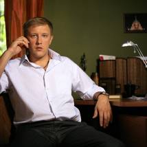 Сергей Горобченко на съемках фильма "Отцы" (© фото: Алексей Телеш)