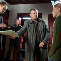 Вадим Андреев, Дмитрий Юмашев на съемках сериала "Профиль убийцы"