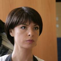 Ирина Лачина на съемках сериала "Охраняемые лица"