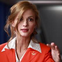 Светлана Иванова на съемках сериала "Немного не в себе"