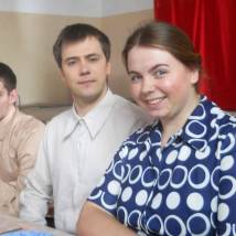 Иван Жидков на съемках сериала "Сделано в СССР"